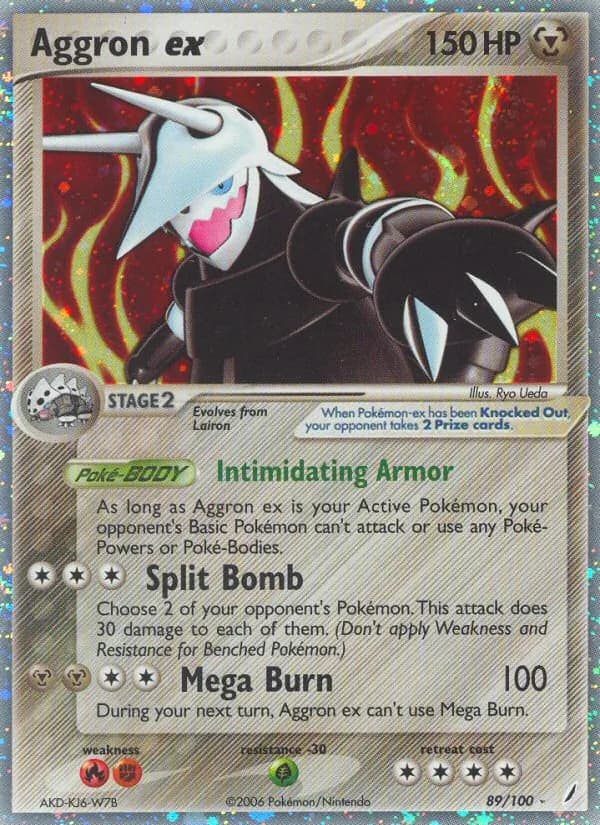 Aggron ex – Crystal Guardians 89