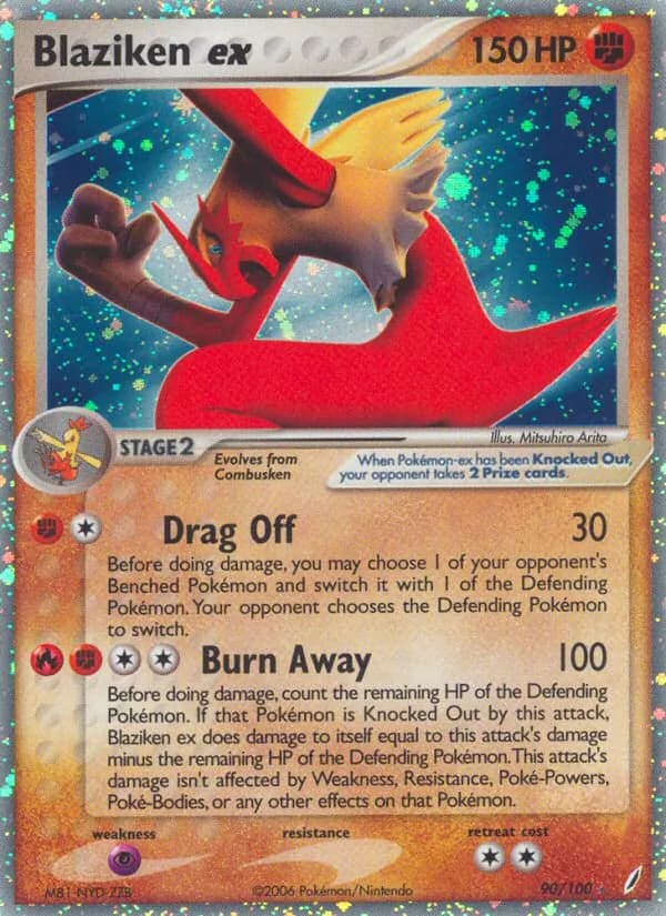 Blaziken ex – Crystal Guardians 90