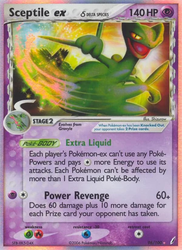 Sceptile ex δ – Crystal Guardians 96