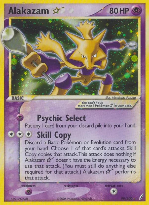 Alakazam ☆ – Crystal Guardians 99