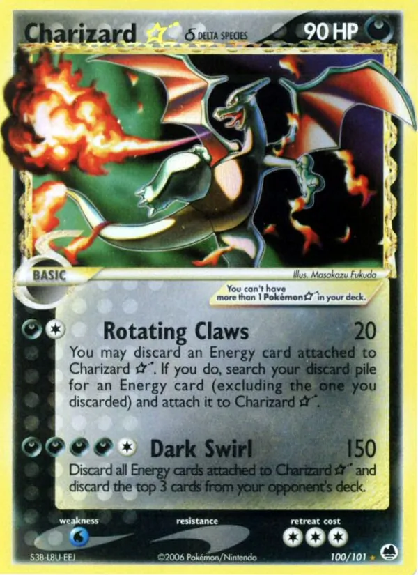 Charizard ☆ δ – Dragon Frontiers 100