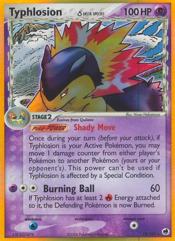 Typhlosion δ – Dragon Frontiers 12