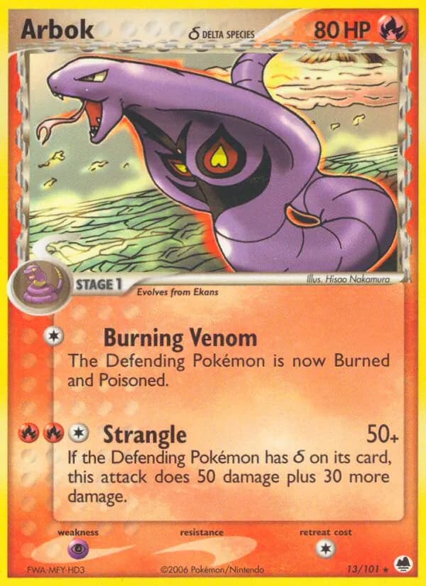 Arbok δ – Dragon Frontiers 13