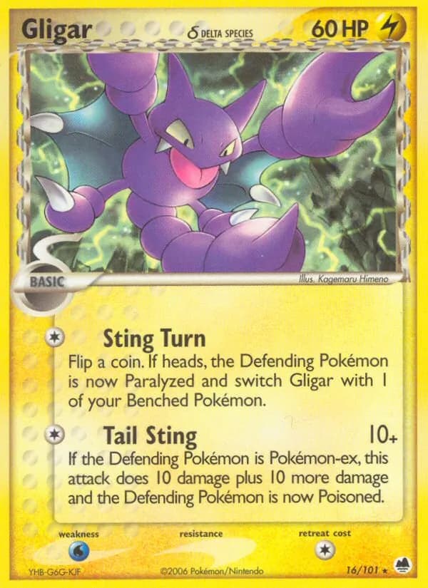 Gligar δ – Dragon Frontiers 16