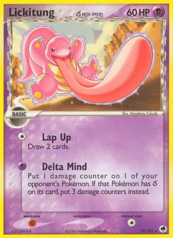 Lickitung δ – Dragon Frontiers 19