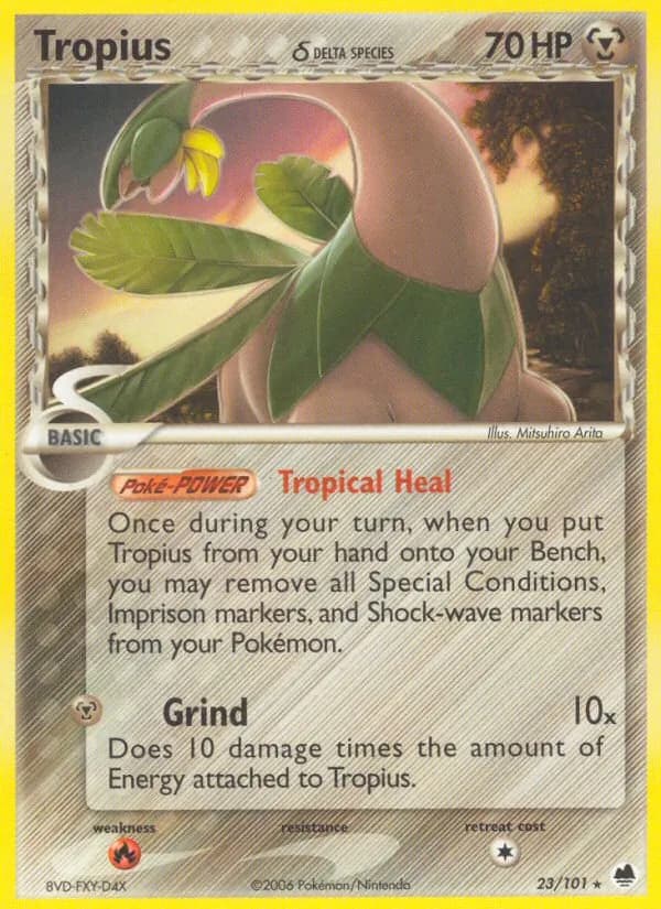 Tropius δ – Dragon Frontiers 23