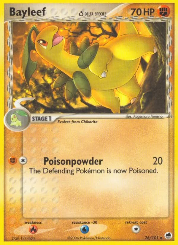 Bayleef δ – Dragon Frontiers 26
