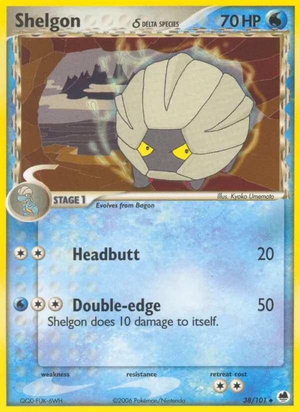 Shelgon δ – Dragon Frontiers 38