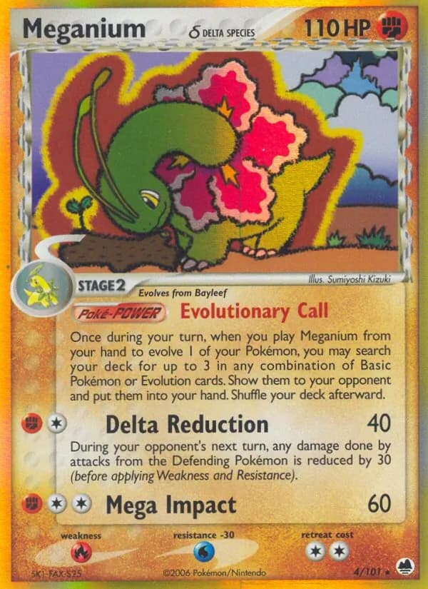 Meganium δ – Dragon Frontiers 4