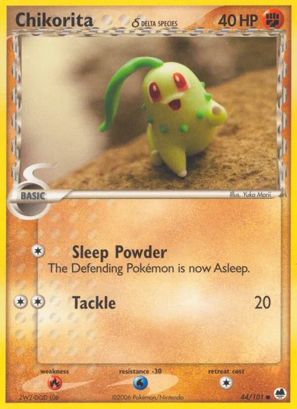 Chikorita δ – Dragon Frontiers 44