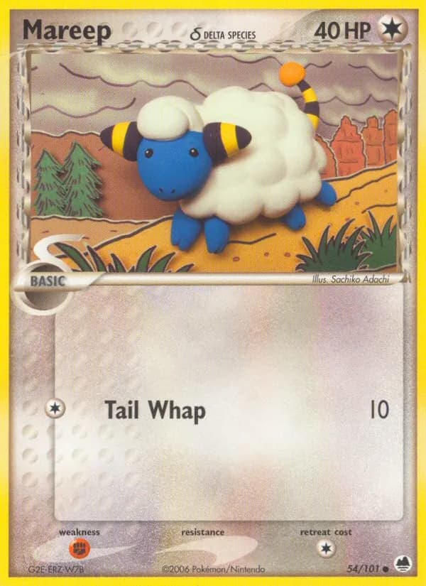 Mareep δ – Dragon Frontiers 54