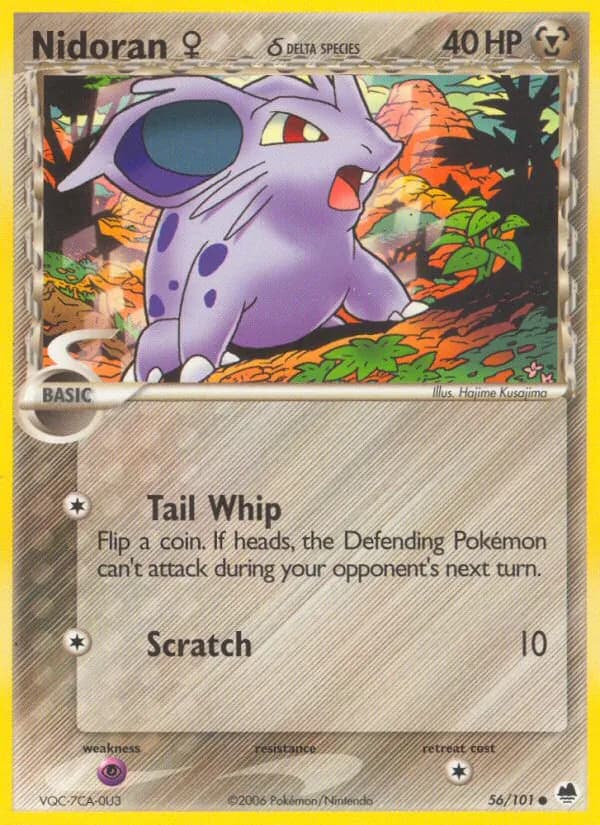 Nidoran♀ δ – Dragon Frontiers 56