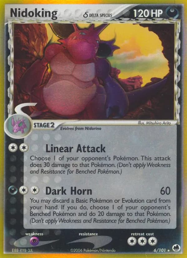 Nidoking δ – Dragon Frontiers 6