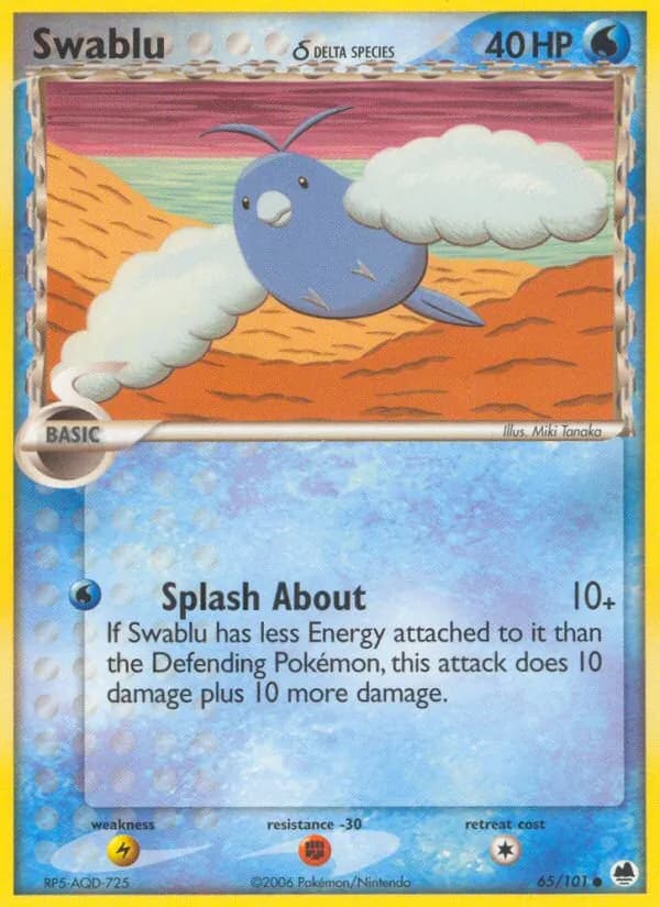 Swablu δ – Dragon Frontiers 65