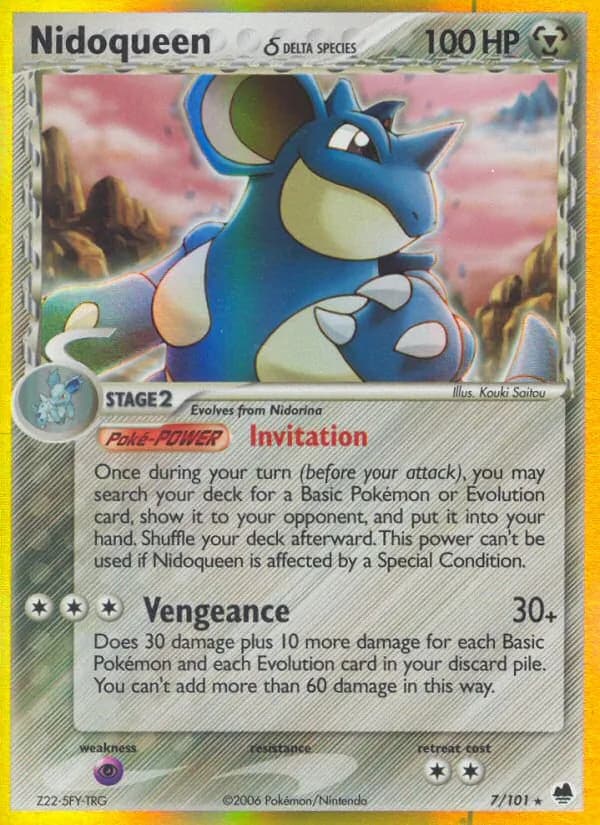Nidoqueen δ – Dragon Frontiers 7