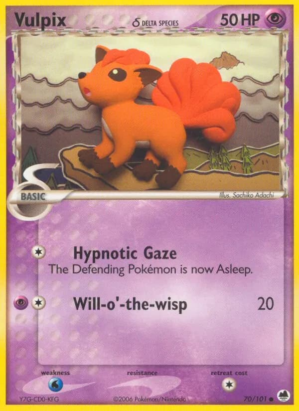 Vulpix δ – Dragon Frontiers 70