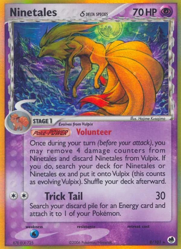 Ninetales δ – Dragon Frontiers 8