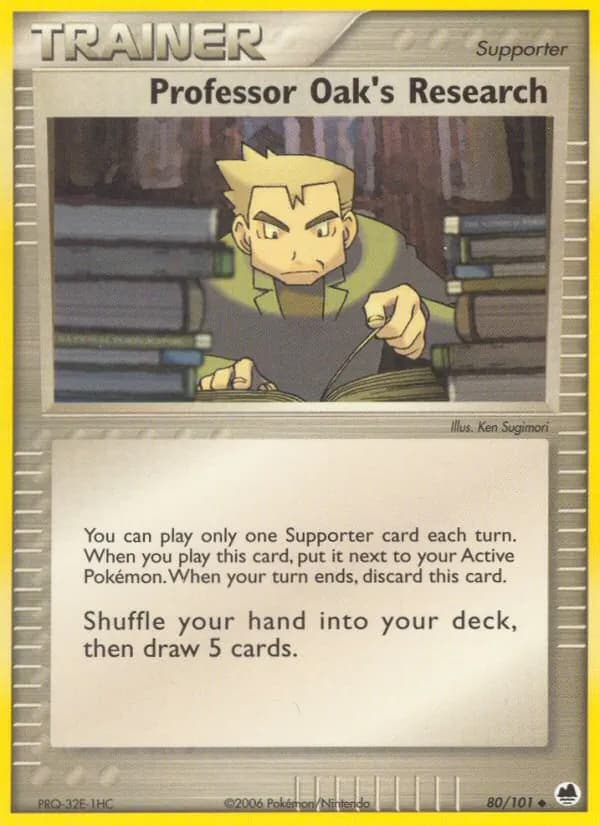 Professor Oak's Research – Dragon Frontiers 80