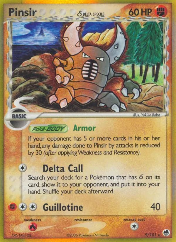 Pinsir δ – Dragon Frontiers 9