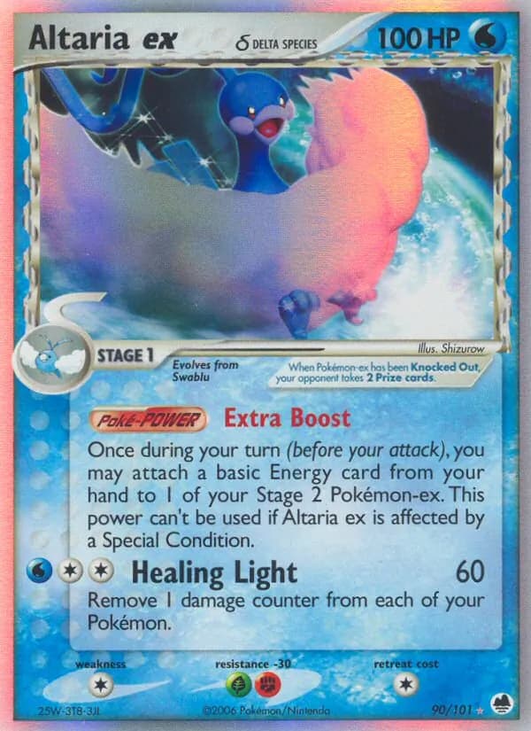 Altaria ex δ – Dragon Frontiers 90