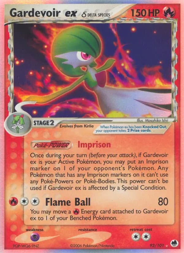 Gardevoir ex δ – Dragon Frontiers 93