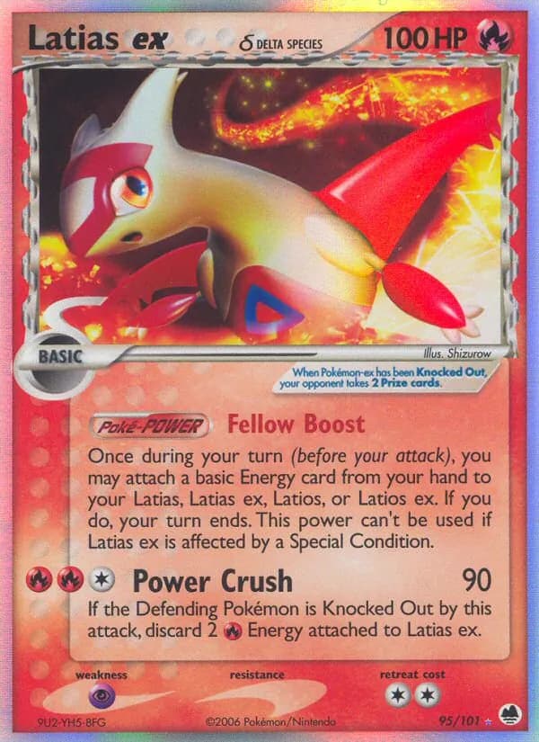 Latias ex δ – Dragon Frontiers 95