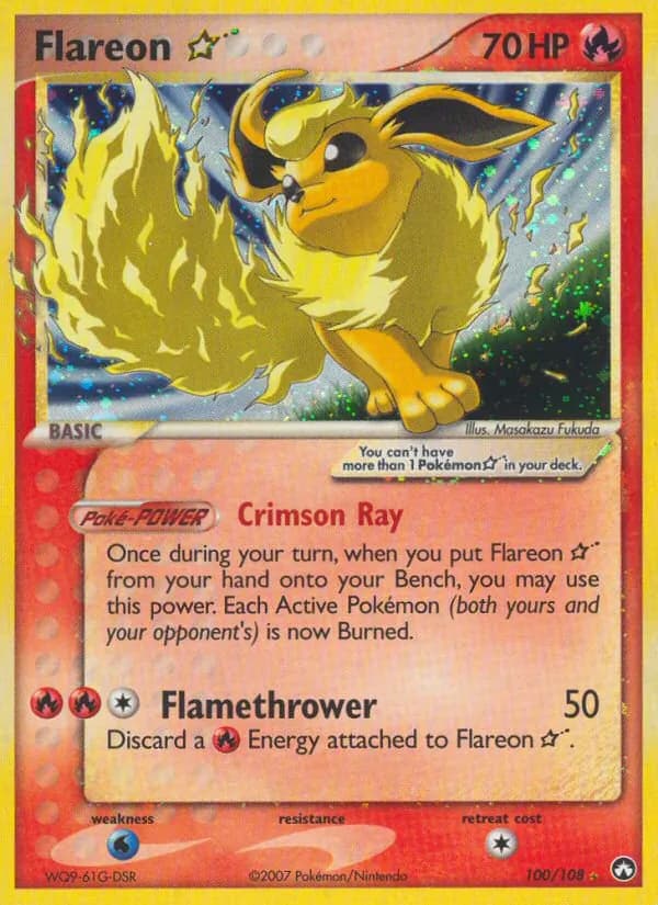 Flareon ☆ – Power Keepers 100