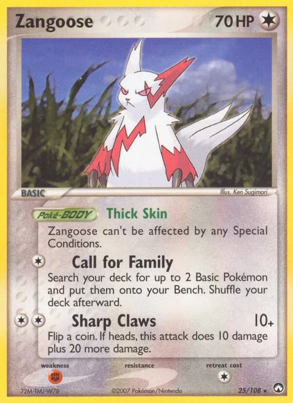 Zangoose – Power Keepers 25