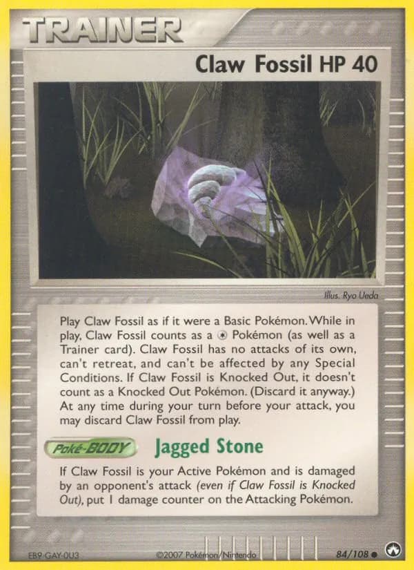 Claw Fossil – Power Keepers 84