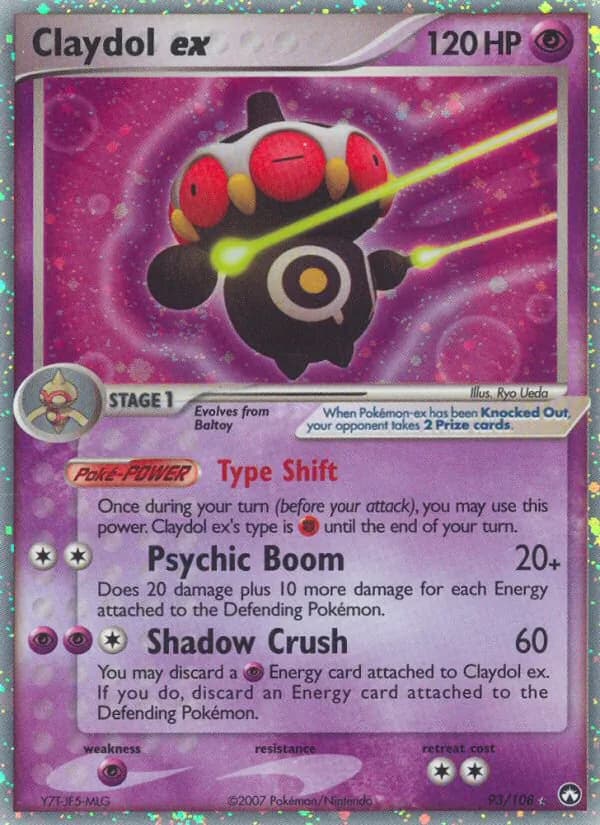 Claydol ex – Power Keepers 93