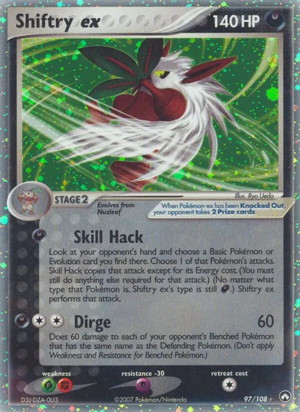 Shiftry ex – Power Keepers 97