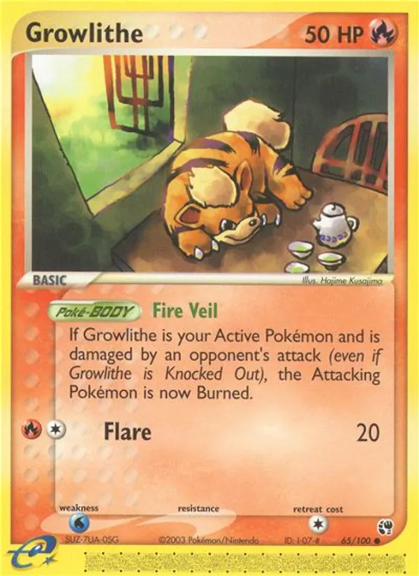 Growlithe – Sandstorm 65