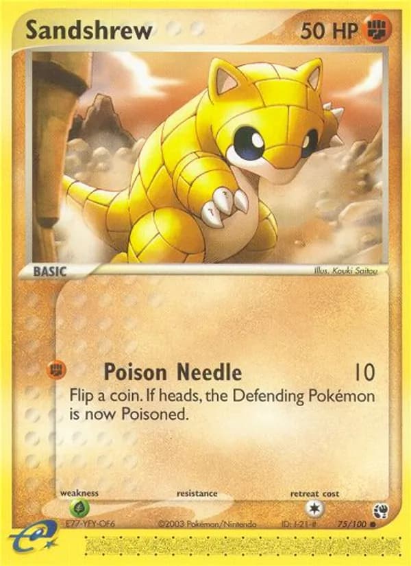 Sandshrew – Sandstorm 75