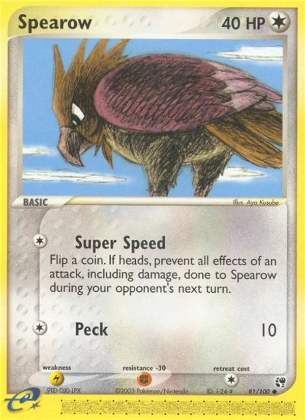 Spearow – Sandstorm 81