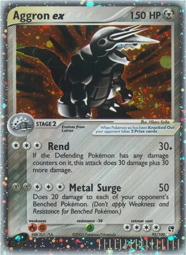 Aggron ex – Sandstorm 95