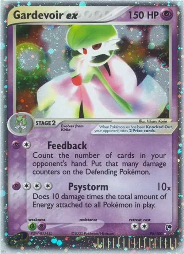 Gardevoir ex – Sandstorm 96