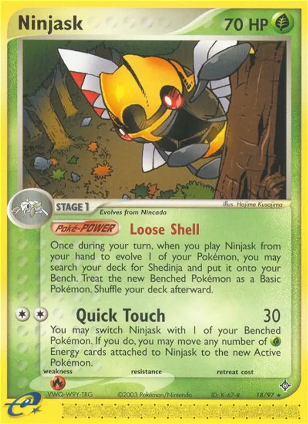 Ninjask – Dragon 18