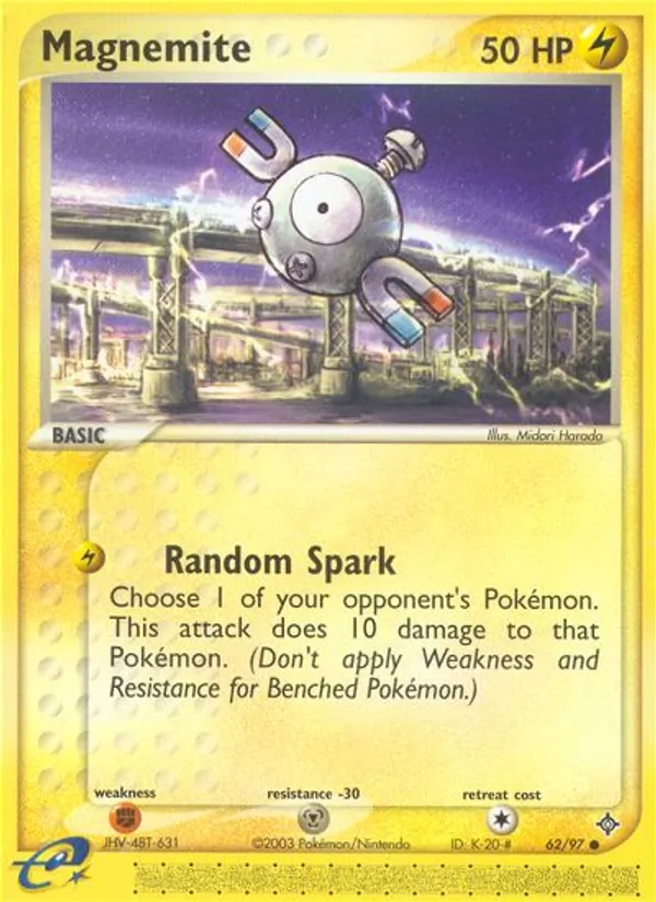 Magnemite – Dragon 62