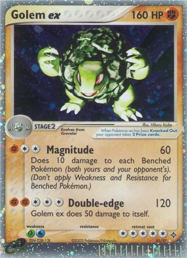 Golem ex – Dragon 91
