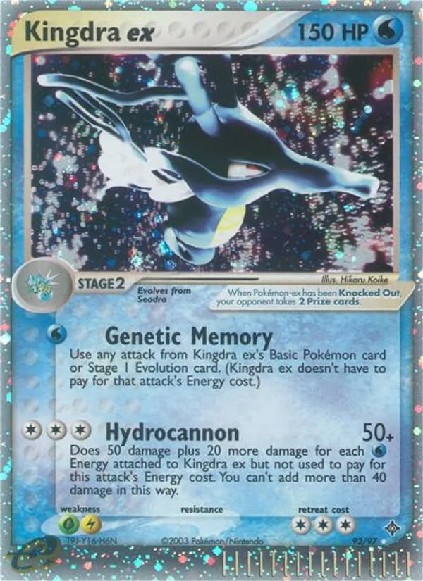 Kingdra ex – Dragon 92