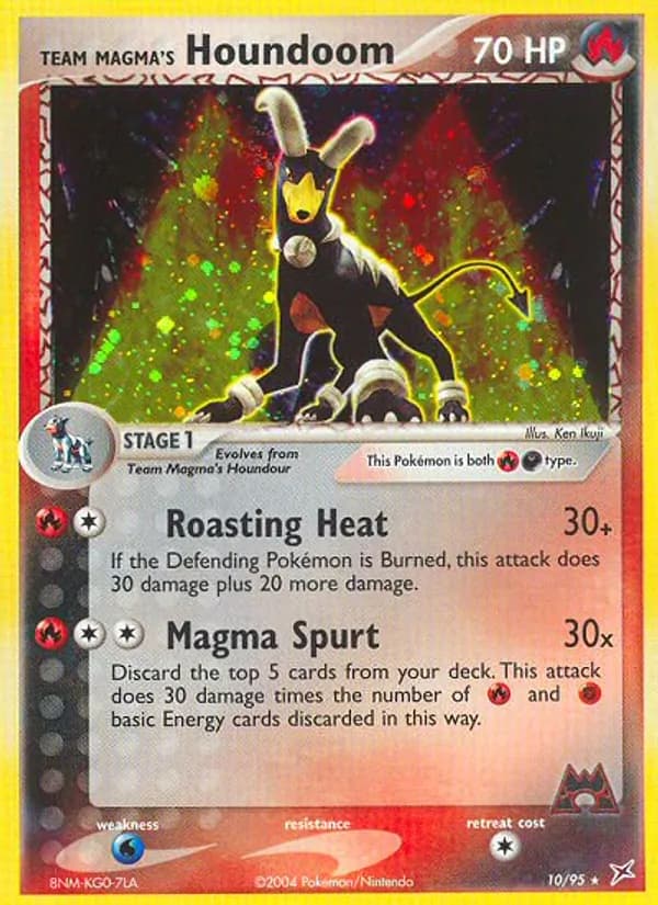 Team Magma's Houndoom – Team Magma vs Team Aqua 10