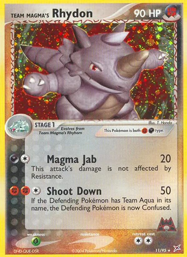 Team Magma's Rhydon – Team Magma vs Team Aqua 11