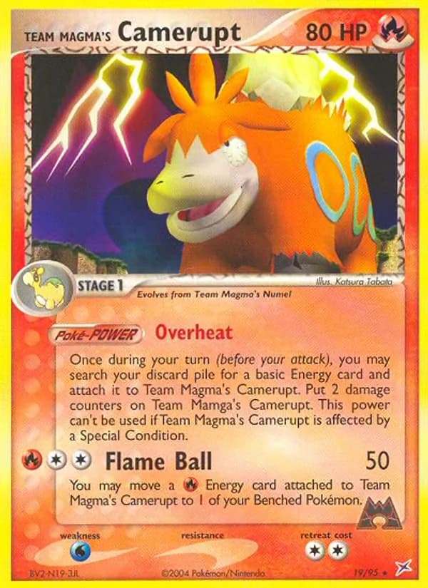 Team Magma's Camerupt – Team Magma vs Team Aqua 19