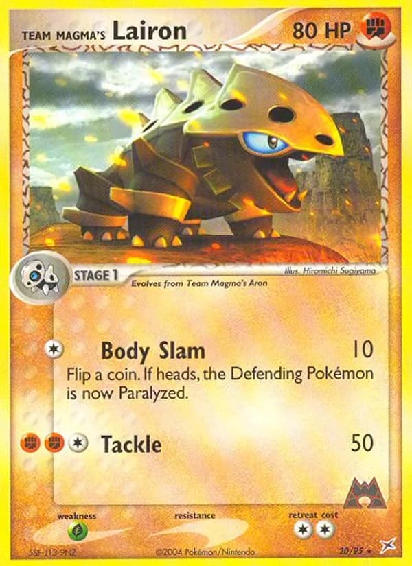 Team Magma's Lairon – Team Magma vs Team Aqua 20