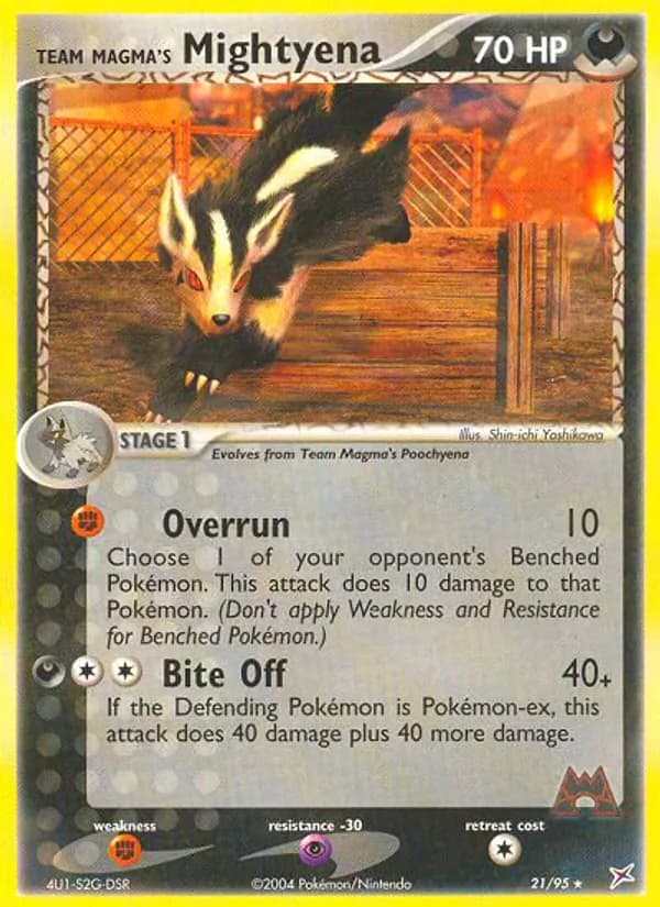Team Magma's Mightyena – Team Magma vs Team Aqua 21
