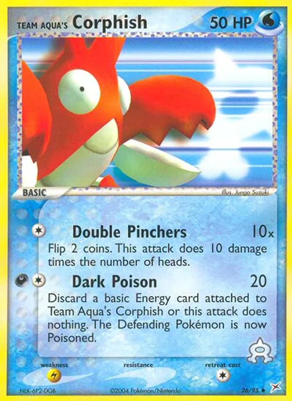 Team Aqua's Corphish – Team Magma vs Team Aqua 26