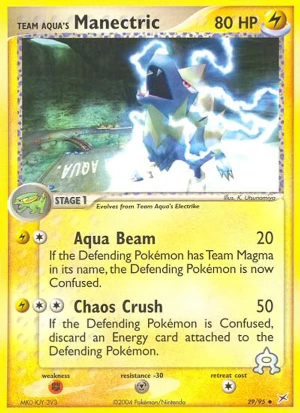 Team Aqua's Manectric – Team Magma vs Team Aqua 29