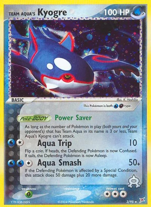 Team Aqua's Kyogre – Team Magma vs Team Aqua 3