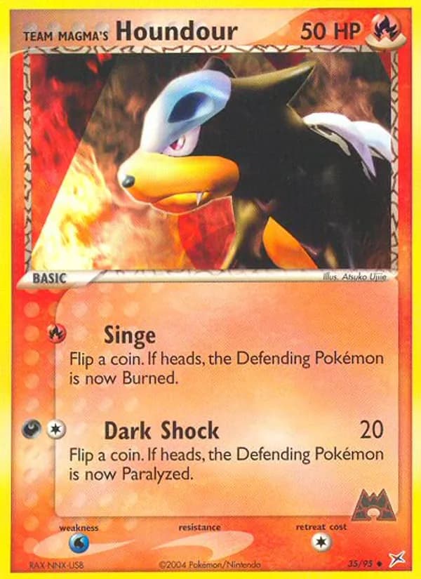 Team Magma's Houndour – Team Magma vs Team Aqua 35