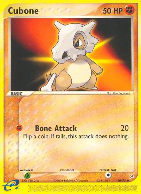 Cubone – Team Magma vs Team Aqua 40